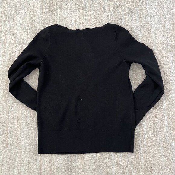 Banana Republic V Neck Sweater Knit Top S - Picture 4 of 9